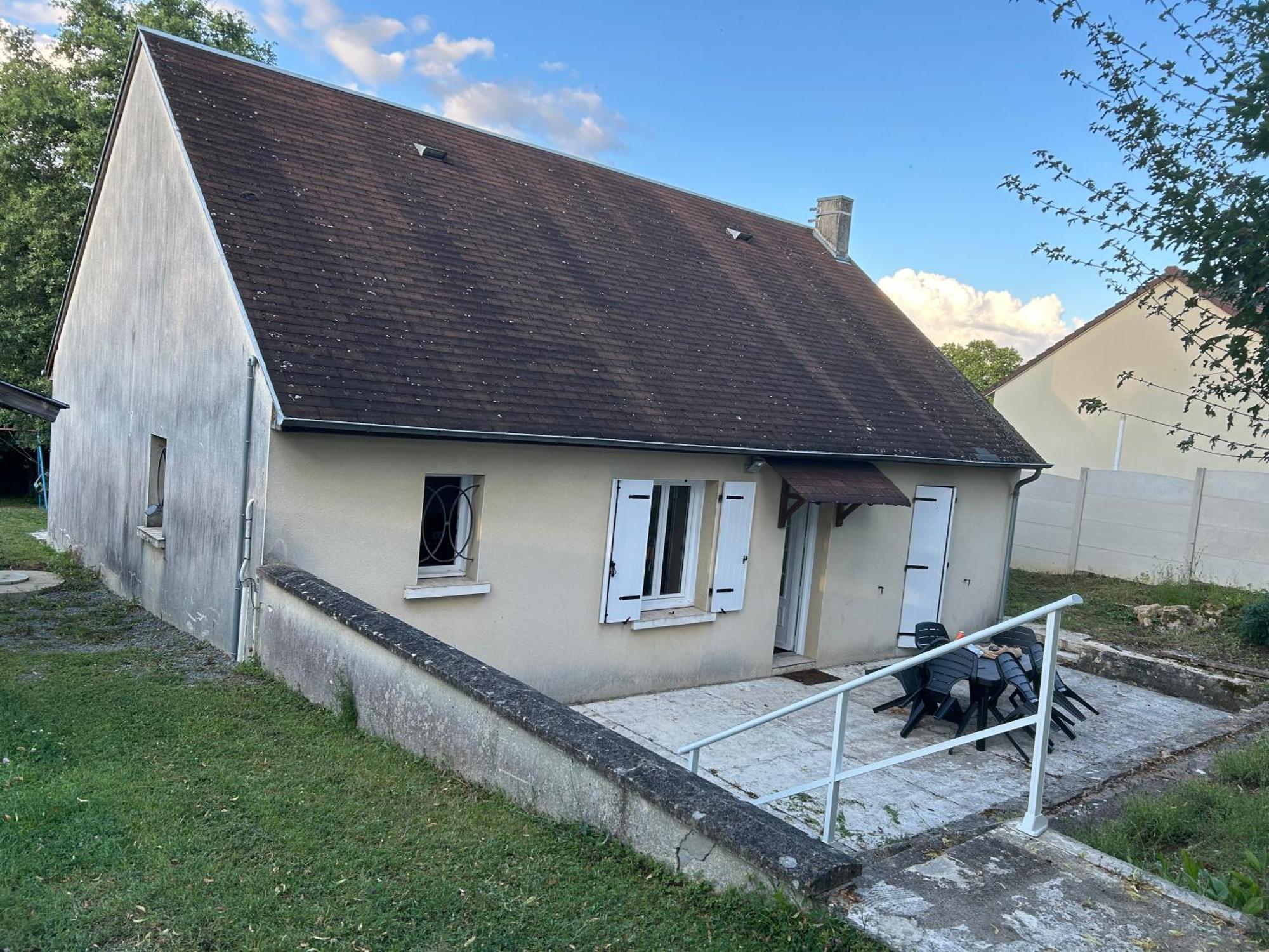 La Maison Du Chef Le Blanc Exteriör bild