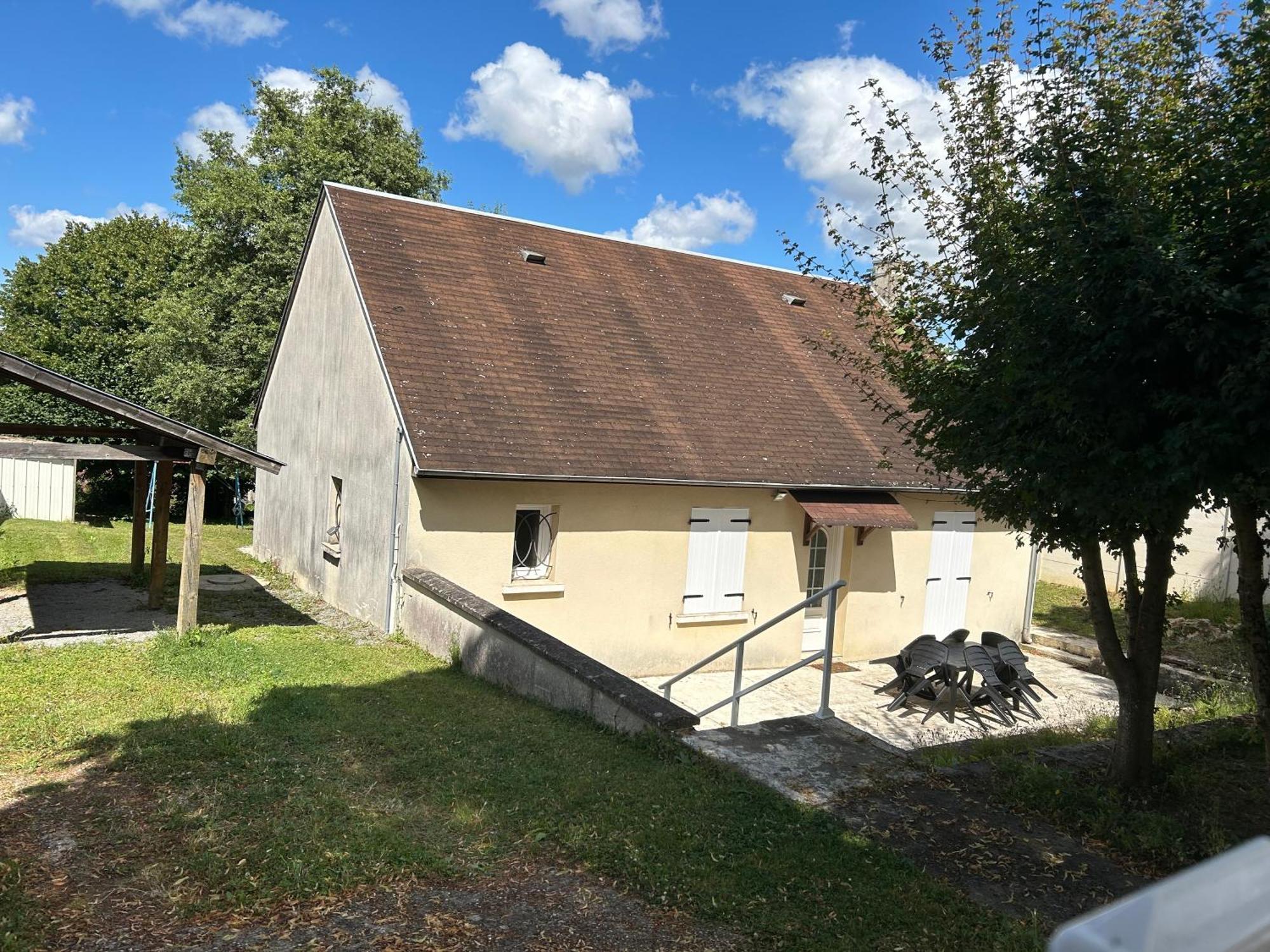 La Maison Du Chef Le Blanc Exteriör bild