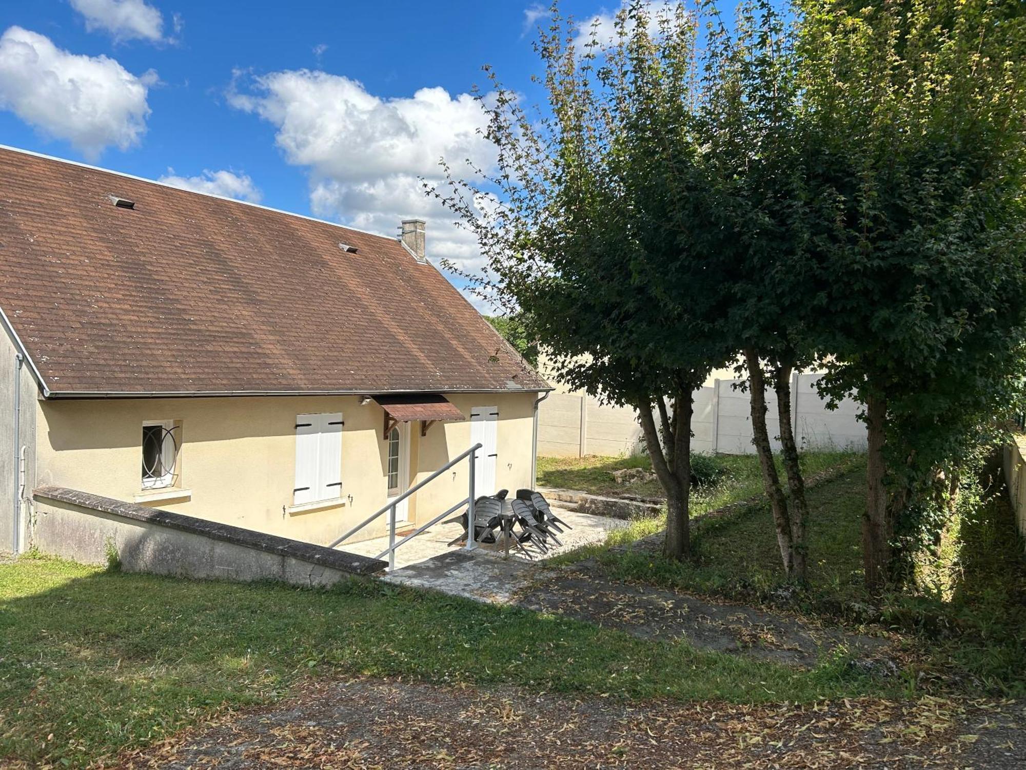 La Maison Du Chef Le Blanc Exteriör bild