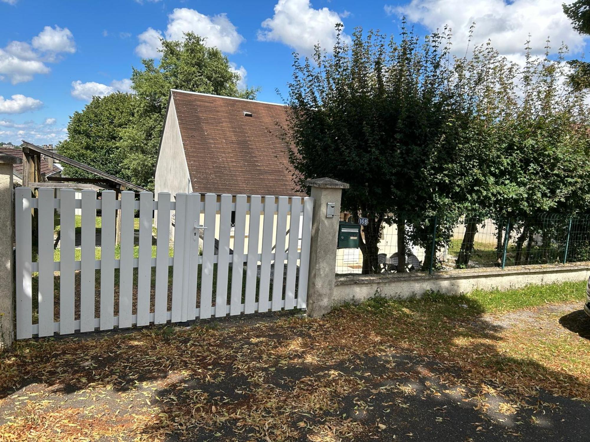 La Maison Du Chef Le Blanc Exteriör bild
